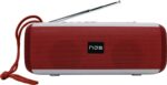 NJS 044 - Bluetooth speaker - Muziek box - Draadloos - LED disco lampen - 10 watt - Rood