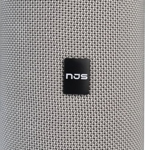 NJS 224 - Bluetooth speaker - Muziek box - Draadloos - 20 watt - Grijs