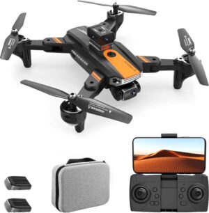 Op afstand bestuurde drone 4K dul-camera 5G wifi-overdracht- lange vliegtijd- opbergtas- RC drone- kinderspeelgoed- beginners