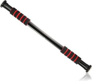 Optrekstang met softgrip - thuistraining en fitnesstraining - eenvoudige montage