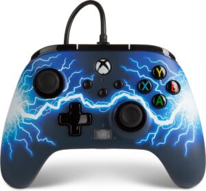 PowerA Geavanceerde Bedrade Controller - Xbox Series X + S & Xbox One - Arc Lightning
