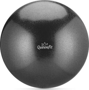 Queenfit® Oefenbal - 25 cm - Kleine Pilates Bal, Trainings Bal, Fitness Bal, Zitbal voor Fitness, Pilates, Home gym, Workout, Fysiotherapie