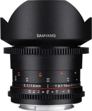 Samyang 14mm T3.1 VDSLR ED AS IF UMC II Nikon