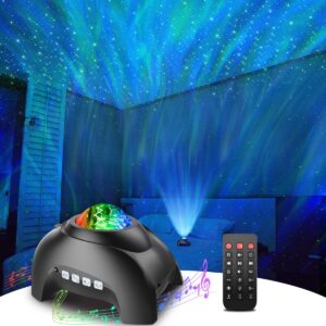 Sterren Projector - Sterrenhemel Projector - Galaxy Projector - Bluetooth Speaker en White Noise Machine - 33 lichteffecten - Met Afstandsbediening - Aurora Projector - Projector Sterrenhemel - Nachtlampje - Voor Kinderen,Volwassenen,Thuisbioscoop