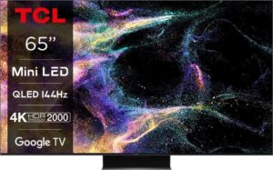 TCL QD Mini LED 65C843 | Dolby Vision Televisies | 65C843