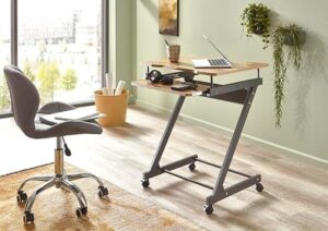 Thuis Laptop Notebook Computer Bureau, Computer Desk Desk Study Desk Laptop Table Workstation Dining Room Gaming Table Wooden Table, 49D x 60W x 75H centimetres