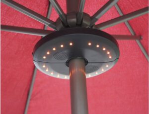Tuinverlichting verlichting parasol "Umbrella" - Speaker beugel
