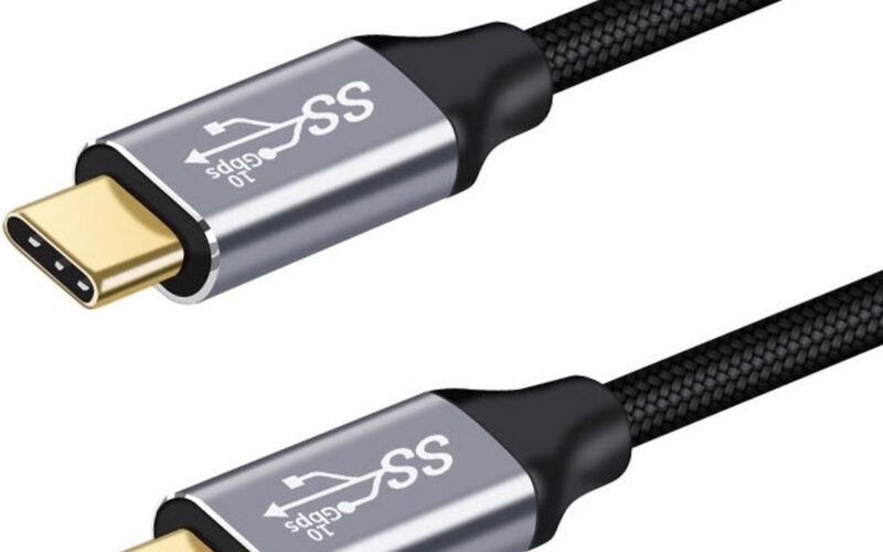 USB-C naar USB-C kabel - 100W Oplader en data kabel - 5A snellader - 10Gbps - 1,5 Meter - Oplaadkabel - geschikt voor o.a. Laptop en Telefoon - zwart