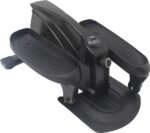 Worktrainer - Stepper - Afm. 61.5 x 43 x 28.5 cm - Mini crosstrainer - Stoelfiets - Fietstrainer - Hometrainer - Bureaufiets - Verstelbare weerstand - Display - Zwart