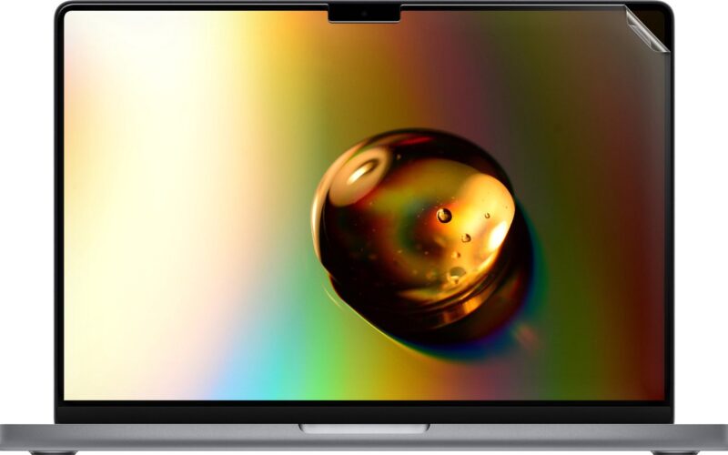 kwmobile screenprotector geschikt voor Apple Macbook Pro 14.2" 2023 M3 A2918 / A2992 - Schermfolie voor laptop - Displayfolie mat